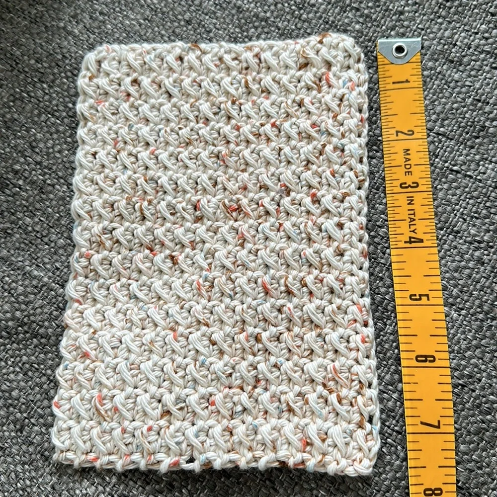 Hand made 100% Cotton DishCloths WashCloths Spa Cottage Granny Country Core